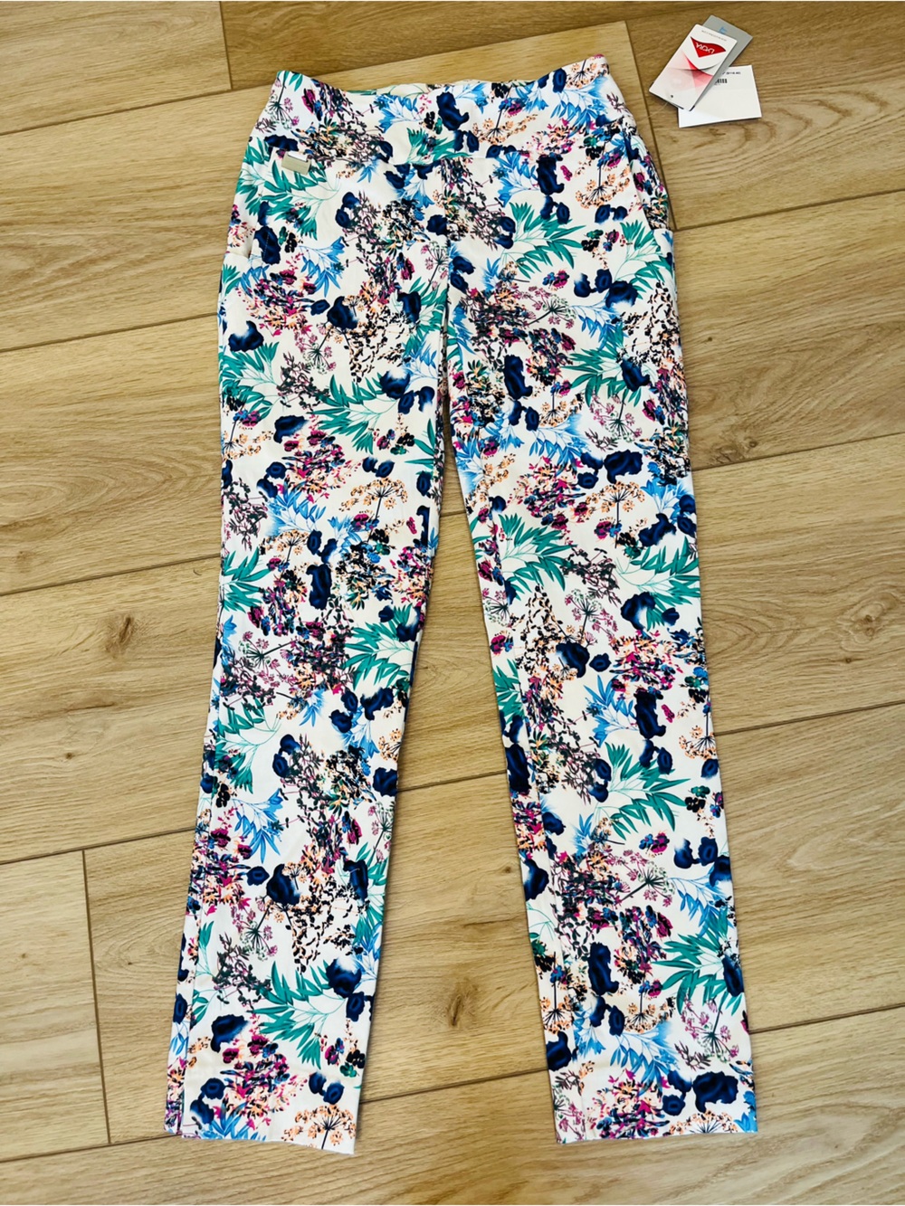 Lisette LSport 28in Floral Ankle Pants